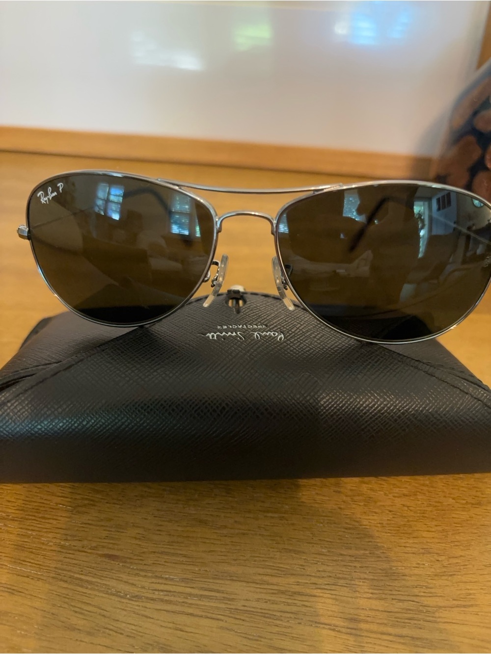 Ray-Ban Silver Aviator Sunglasses